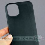 Чорний матовий чохол для Apple iPhone 14 Plus