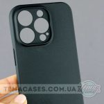 Чорний матовий чохол для Apple iPhone 14 Pro з додатковим захистом камери