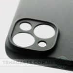 Чорний матовий чохол для Apple iPhone 14 з додатковим захистом камери - Зображення 2