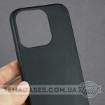 Чорний матовий чохол для Apple iPhone 15 Pro