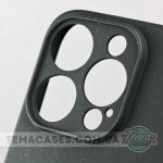 Чорний матовий чохол для Apple iPhone 15 Pro з додатковим захистом камери - Зображення 2