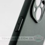 Чорний матовий чохол для Apple iPhone 15 з додатковим захистом камери - Зображення 5