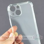 Прозорий чохол для Apple iPhone 13 Mini з захистом камери та кутів