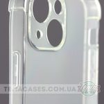 Прозорий чохол для Apple iPhone 13 Mini з захистом камери та кутів - Зображення 2