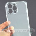 Прозорий чохол для Apple iPhone 13 Pro Max з захистом камери та кутів
