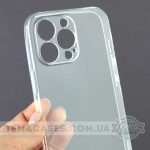 Прозорий чохол для Apple iPhone 13 Pro із додатковим захистом камери