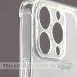 Прозорий чохол для Apple iPhone 13 Pro з захистом камери та кутів - Зображення 2