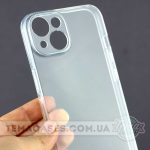 Прозорий чохол для Apple iPhone 14 із додатковим захистом камери